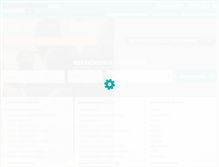 Tablet Screenshot of emploibenin.com